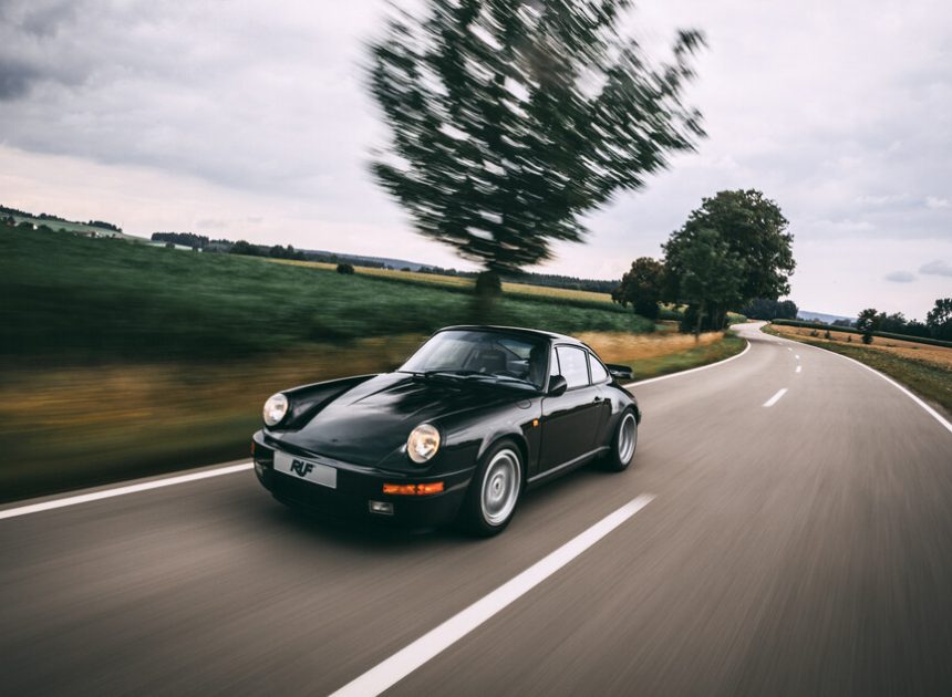 Un millonario gastó un dineral en pintar un exclusivo RUF CTR Yellowbird. No esperaba que se lo devolvieran haciendo el pino