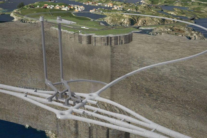 El túnel más largo y profundo del mundo se está construyendo en Noruega: 27 kilómetros bajo el mar para esquivar fiordos